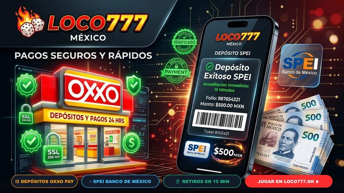 1. Principales Canales de Pago y Retiro en LOCO777 Mexboss loco777 - 1. Principales Canales de Pago y Retiro en LOCO777